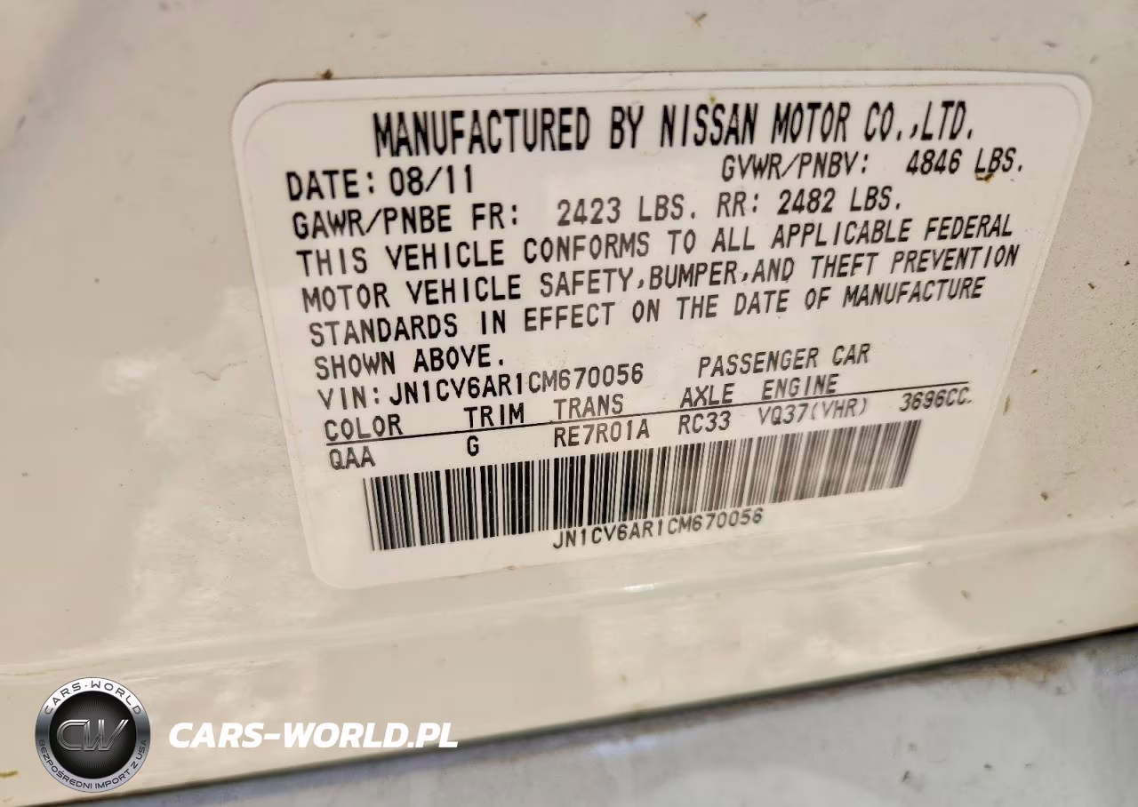 2012 Infiniti G37 Sedan X VIN:JN1CV6AR1CM670056 - 13