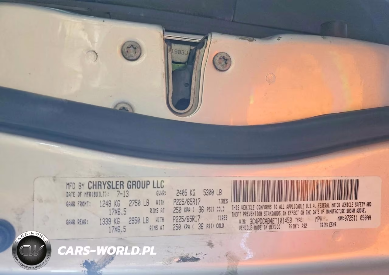 2014 Dodge Journey Se VIN:3C4PDCAB4ET101458 - 13
