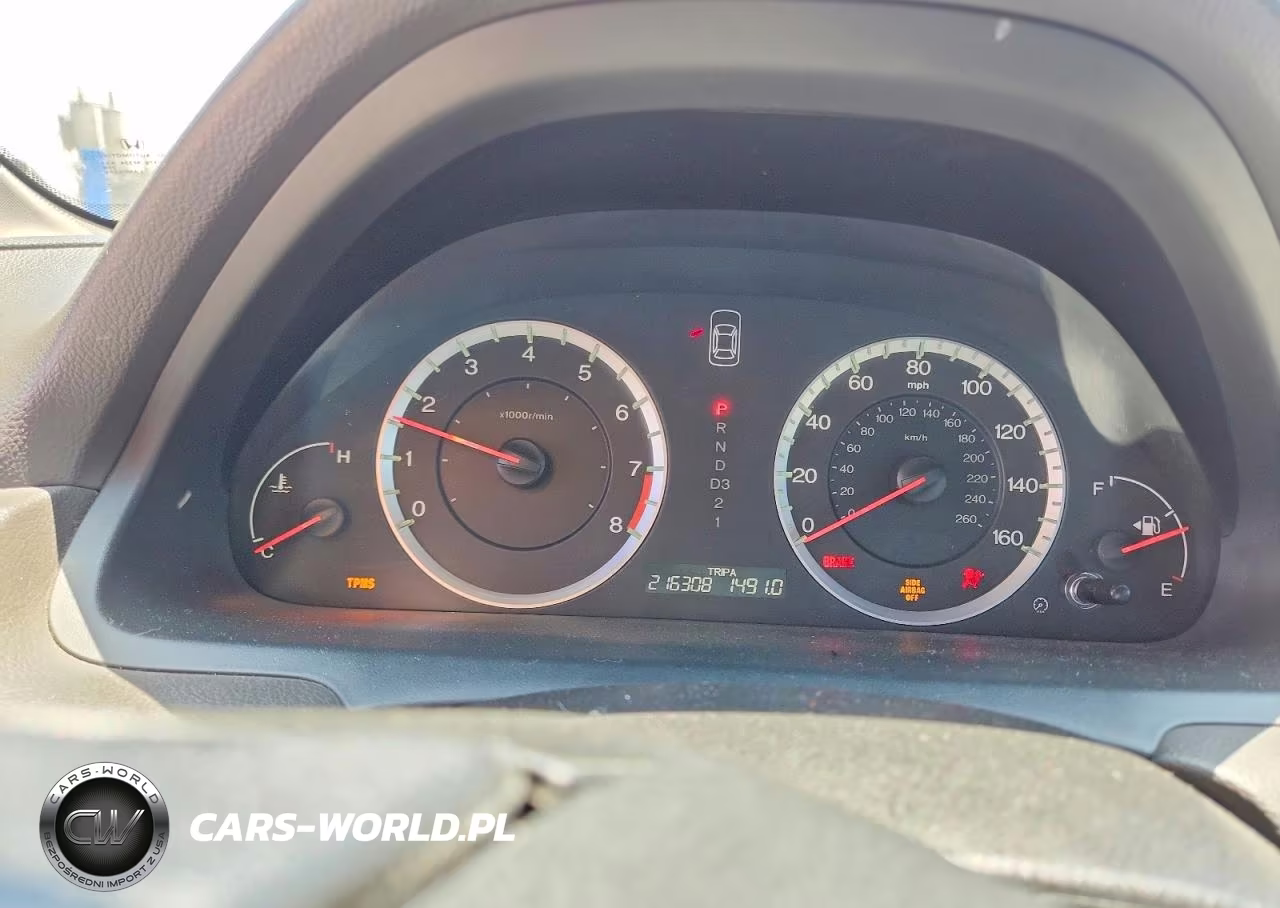 2009 Honda Accord Exl VIN:1HGCP26869A071357 - 9
