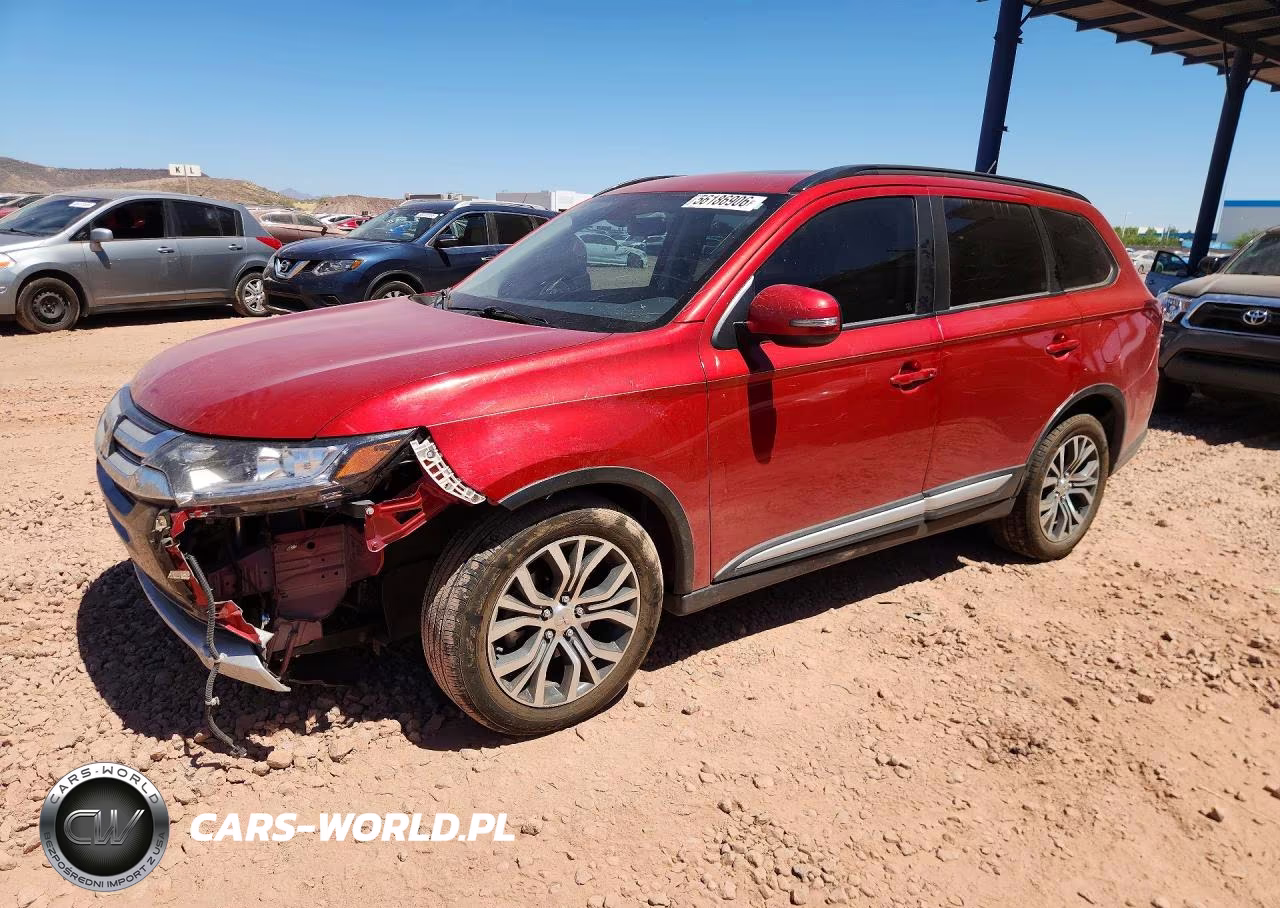 2016 Mitsubishi Outlander Se VIN:JA4AD3A3XGZ029525 - 1