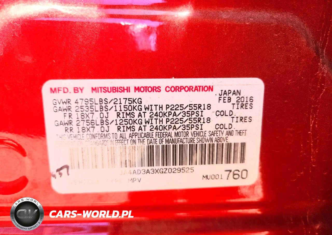 2016 Mitsubishi Outlander Se VIN:JA4AD3A3XGZ029525 - 13