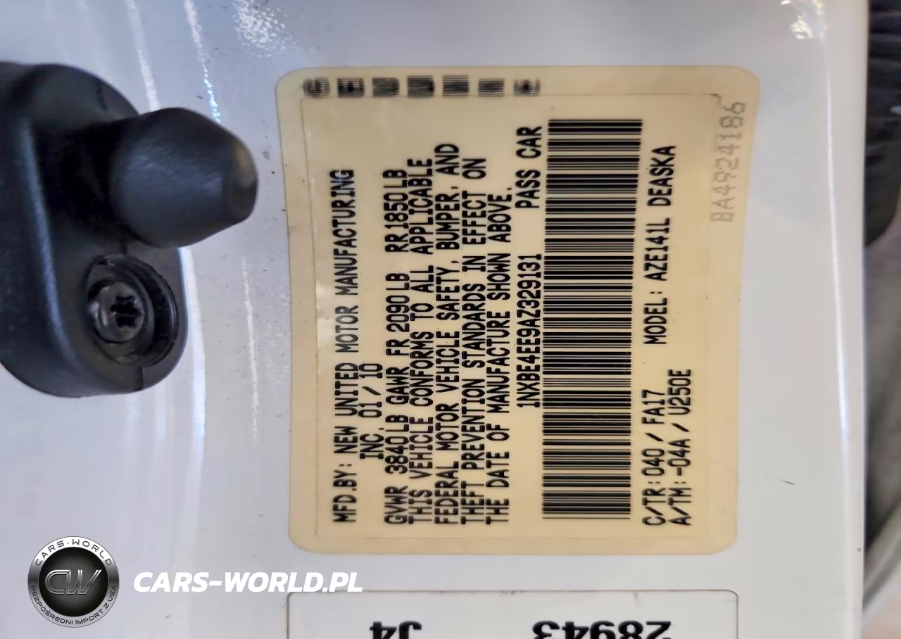 2010 Toyota Corolla VIN:1NXBE4EE9AZ329131 - 13