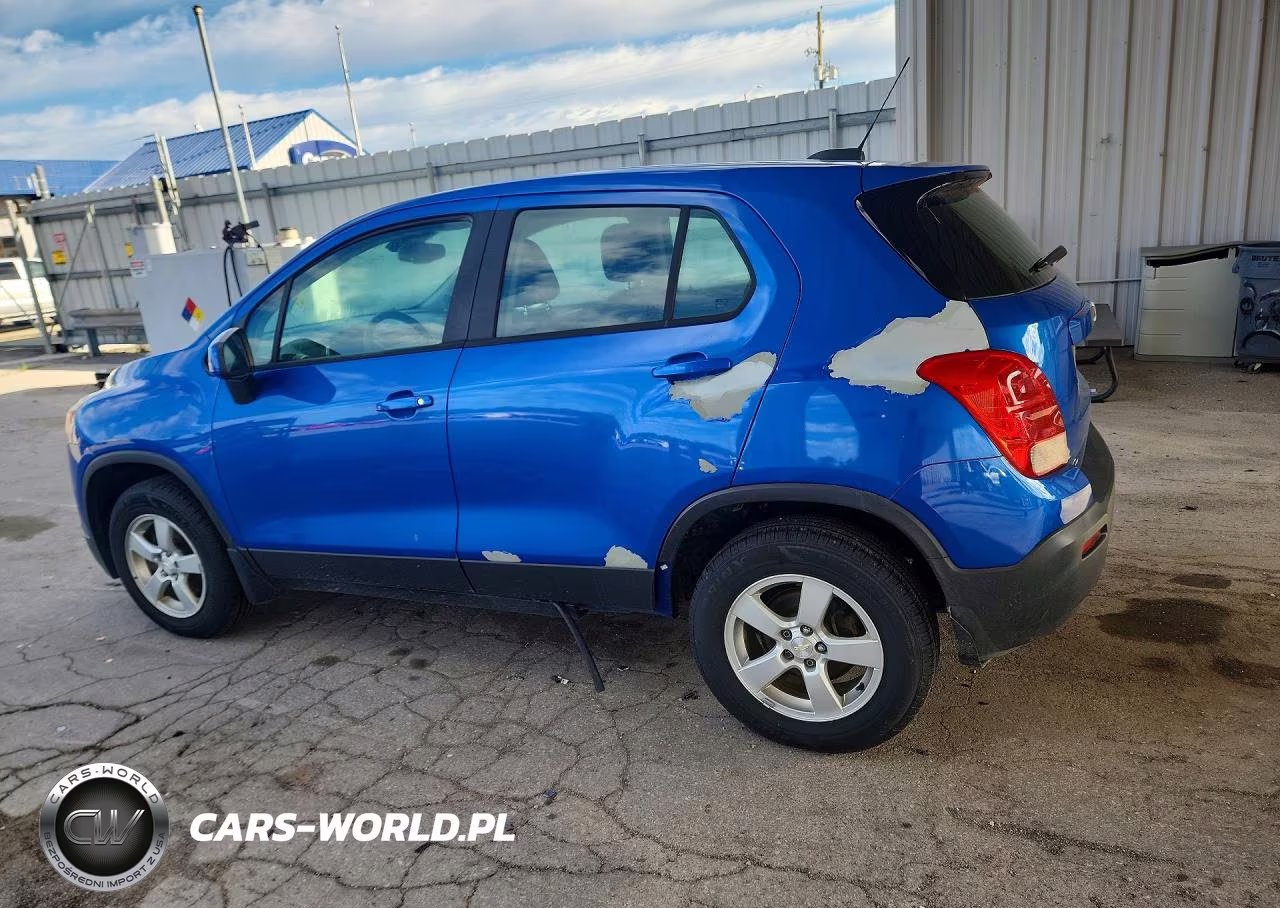 2016 Chevrolet Trax Ls VIN:KL7CJNSB5GB565975 - 2