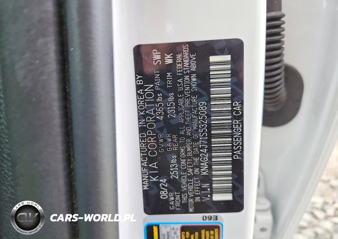 2025 Kia K5 Lxs VIN:KNAG24J71S5325089 - 12