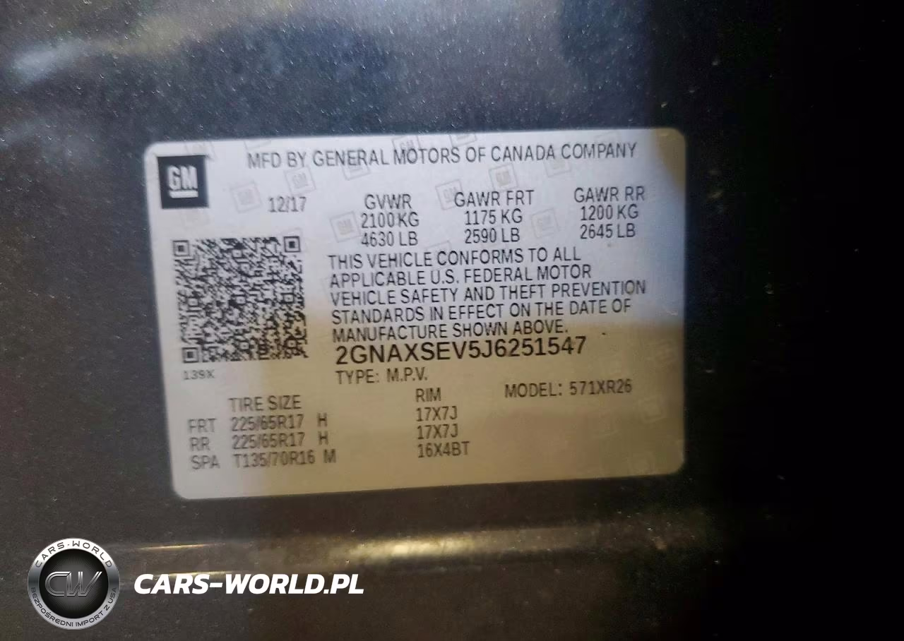 2018 Chevrolet Equinox Lt VIN:2GNAXSEV5J6251547 - 13
