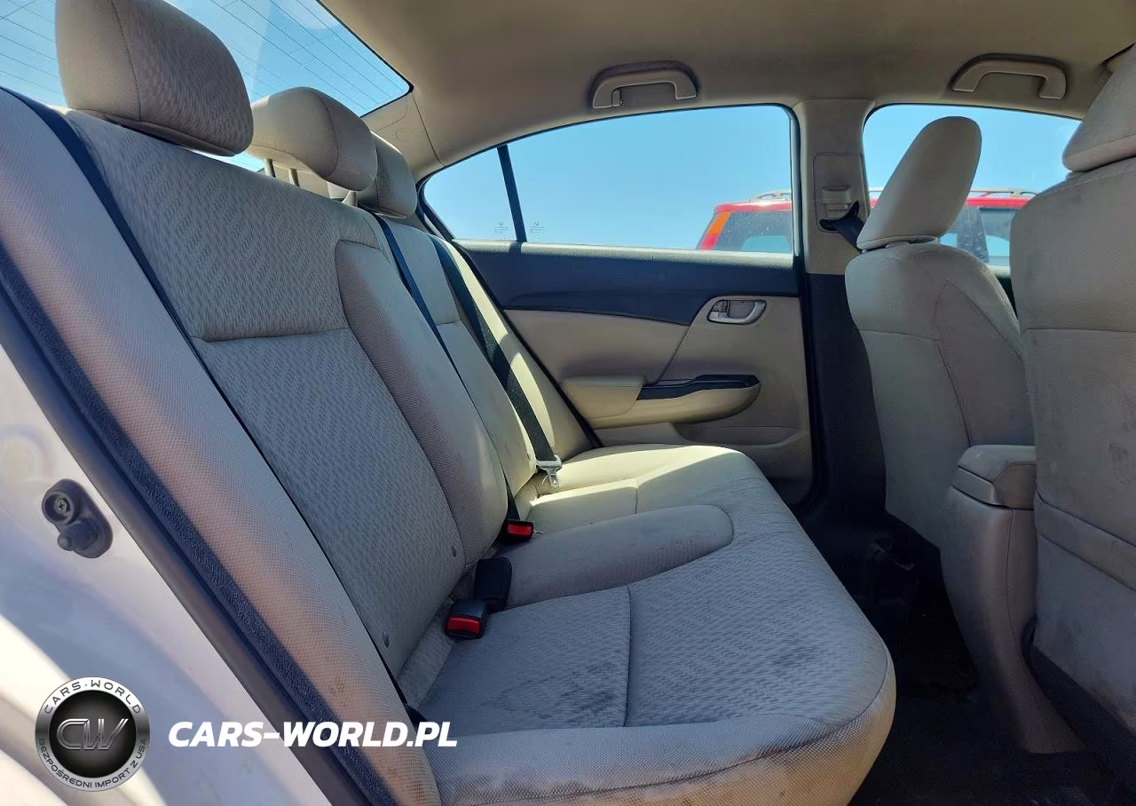 2015 Honda Civic Lx VIN:19XFB2F54FE701658 - 10