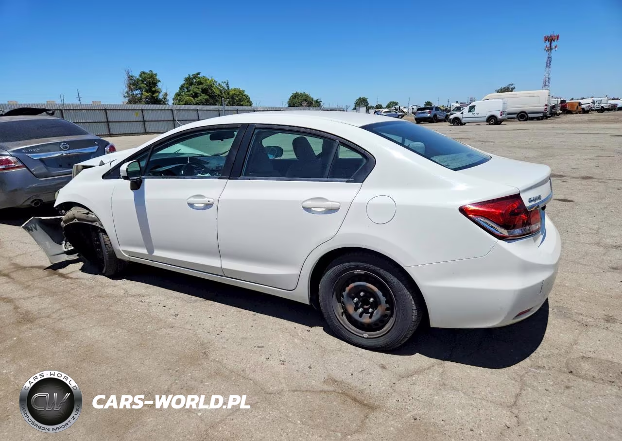 2015 Honda Civic Lx VIN:19XFB2F54FE701658 - 2