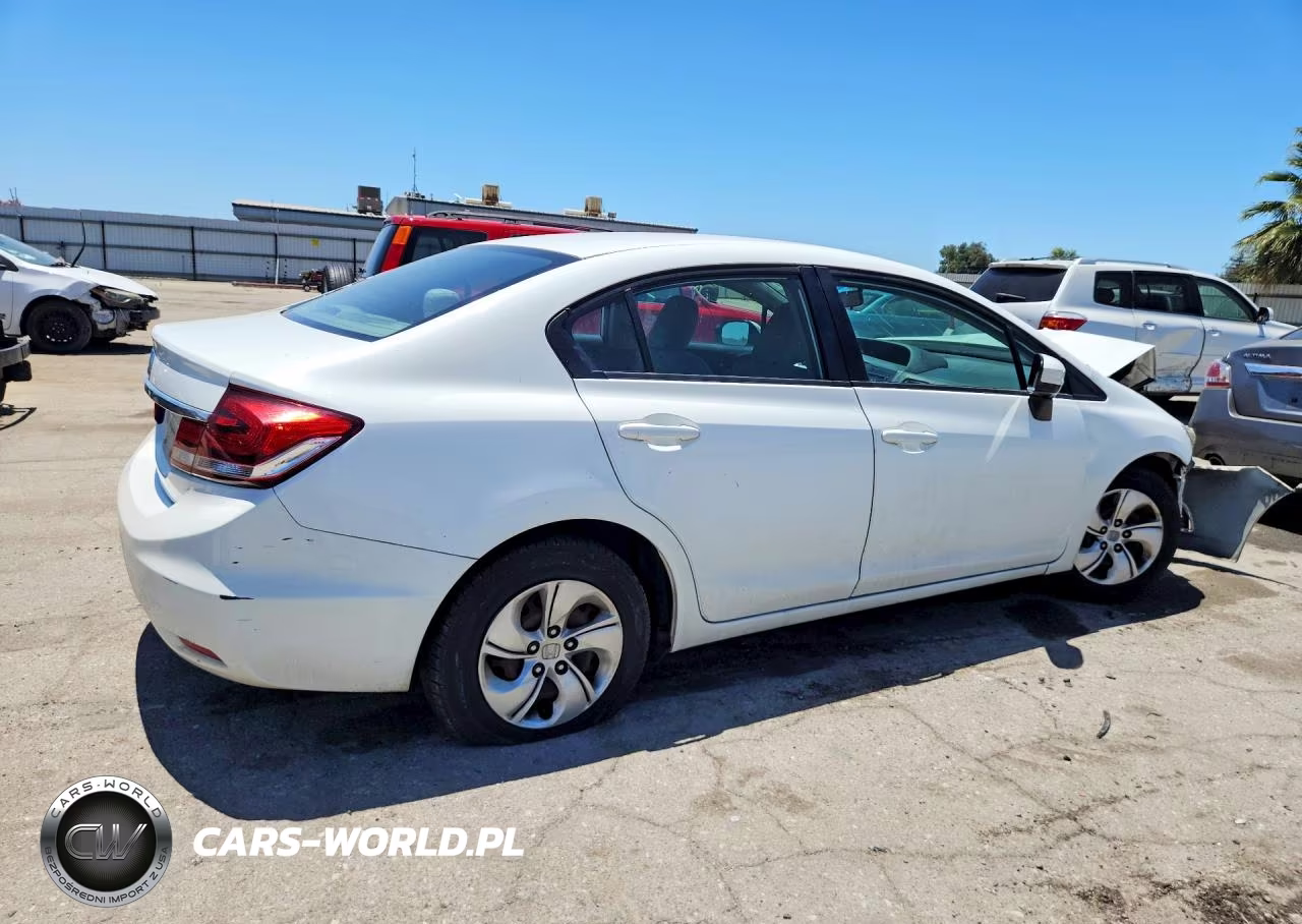 2015 Honda Civic Lx VIN:19XFB2F54FE701658 - 3