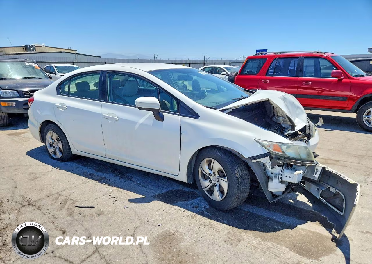 2015 Honda Civic Lx VIN:19XFB2F54FE701658 - 4