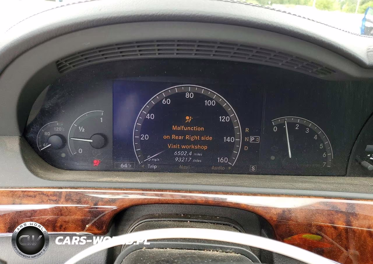 2007 Mercedes-Benz S 550 VIN:WDDNG71X67A046853 - 9