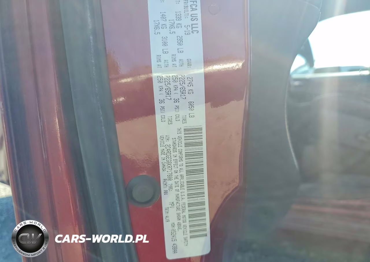 2019 Dodge Grand Caravan Gt VIN:2C4RDGEG6KR717800 - 13
