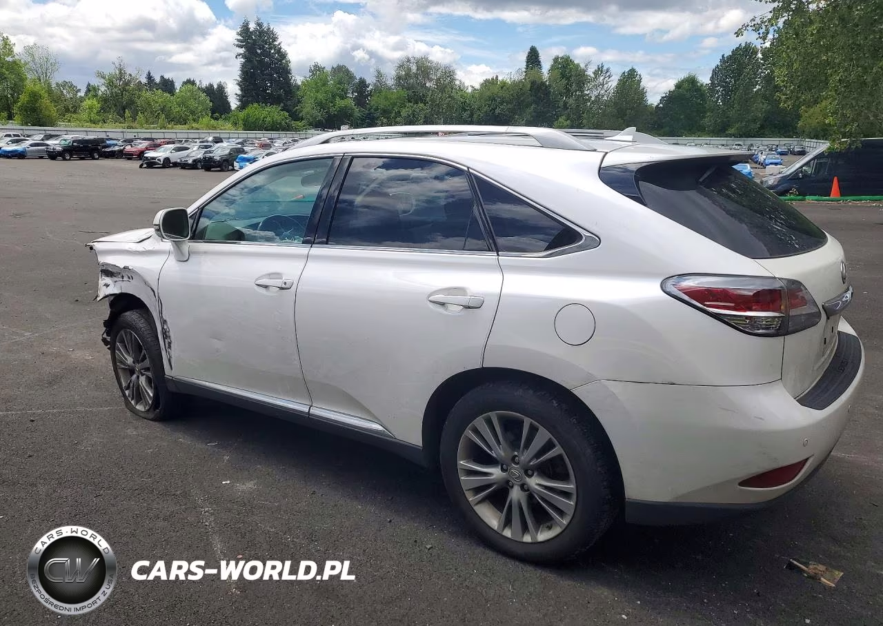 2013 Lexus Rx 350 Base VIN:2T2BK1BA4DC171307 - 2