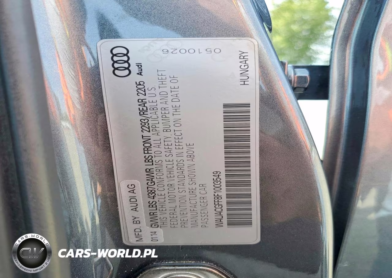 2015 Audi A3 Premium VIN:WAUACGFF8F1003549 - 12