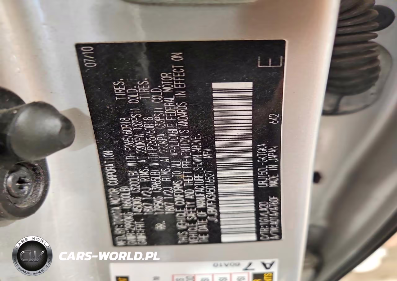 2010 Lexus Gx 460 VIN:JTJBM7FX3A5016527 - 13