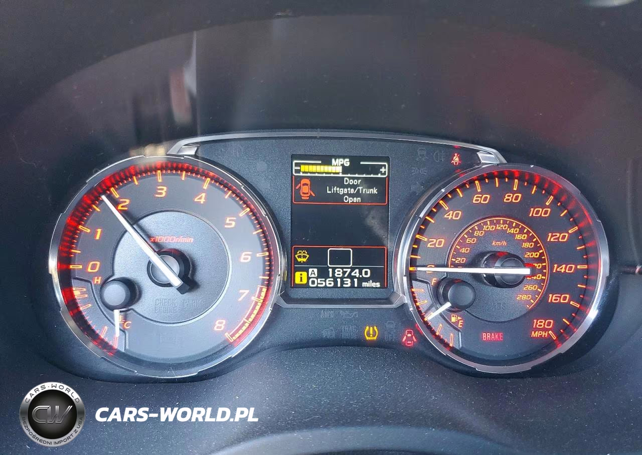 2016 SUBARU WRX PREMIU PREMIUM VIN:JF1VA1E66G9804451 - 9