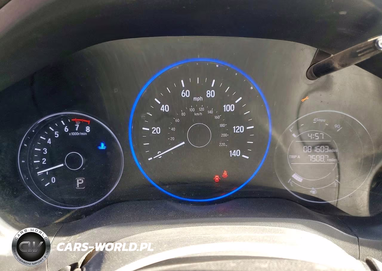 2020 Honda Hr-V Lx VIN:3CZRU5H30LM705934 - 9