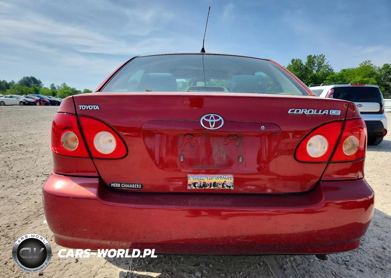 2008 Toyota Corolla Le VIN:2T1BR32E68C928826 - 6