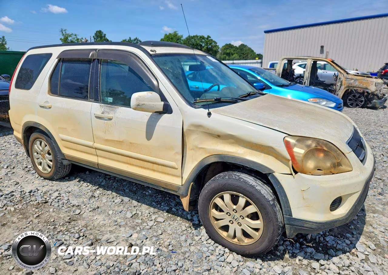 2005 Honda Cr-V Se VIN:SHSRD78935U301550 - 4