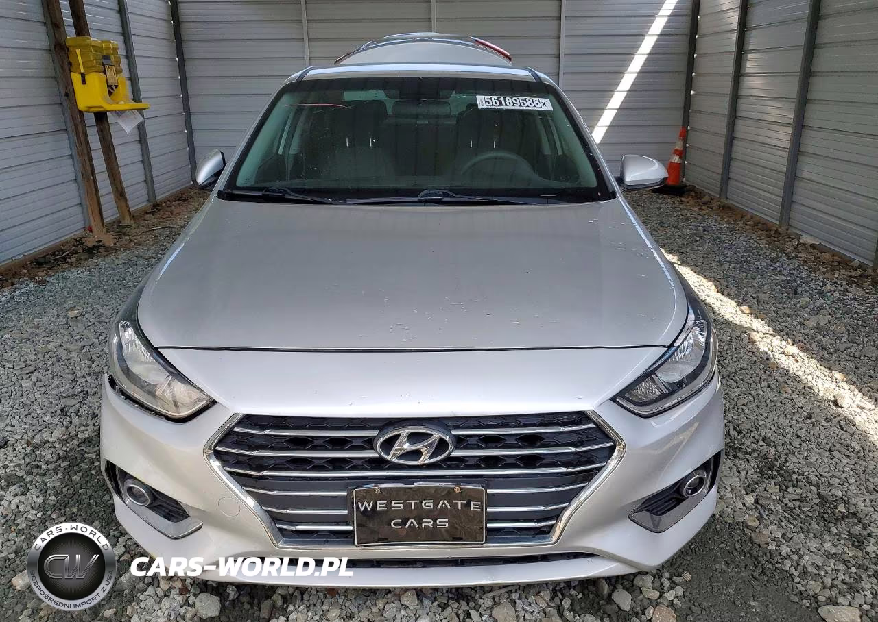 2022 Hyundai Accent Sel VIN:3KPC24A69NE160796 - 5