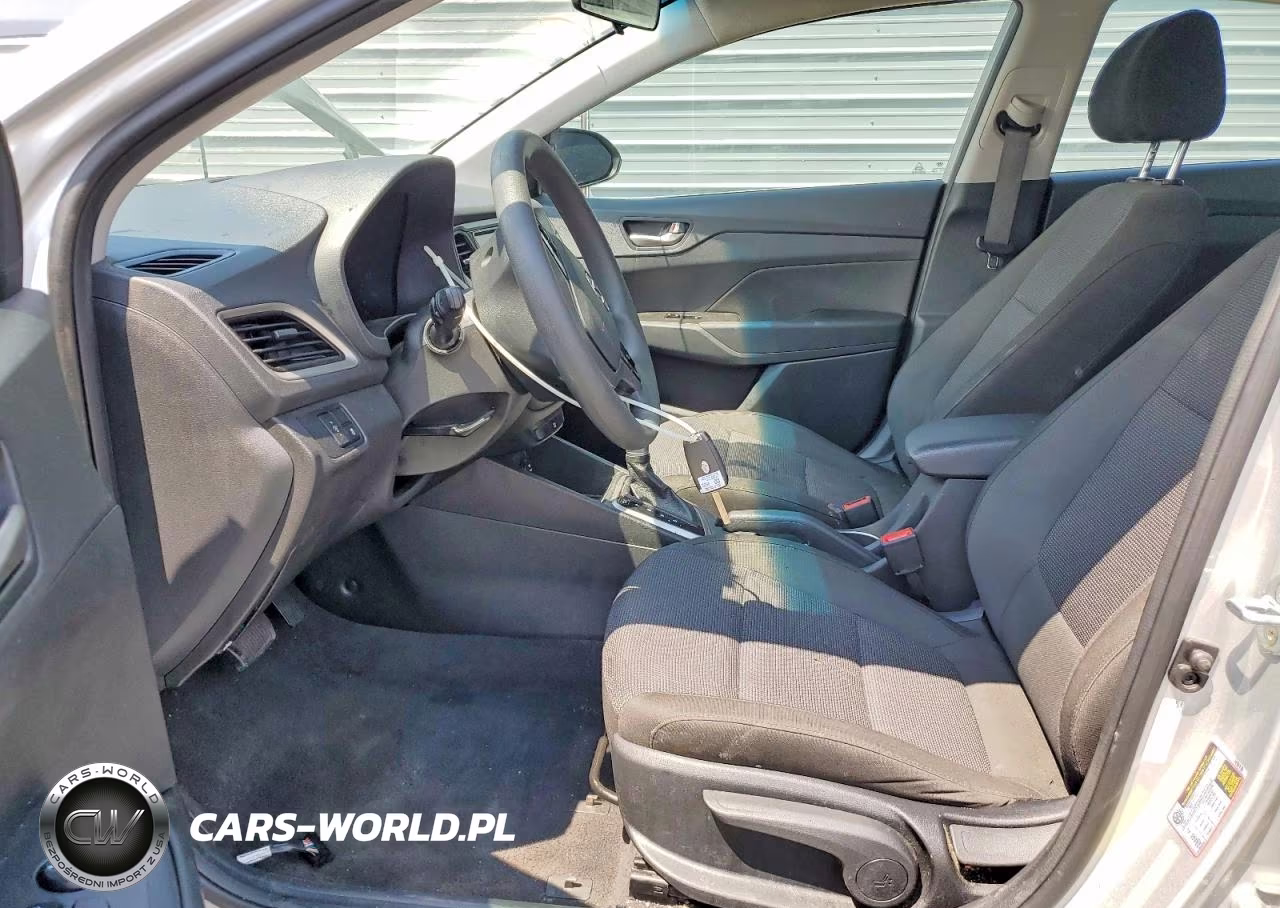 2022 Hyundai Accent Sel VIN:3KPC24A69NE160796 - 7