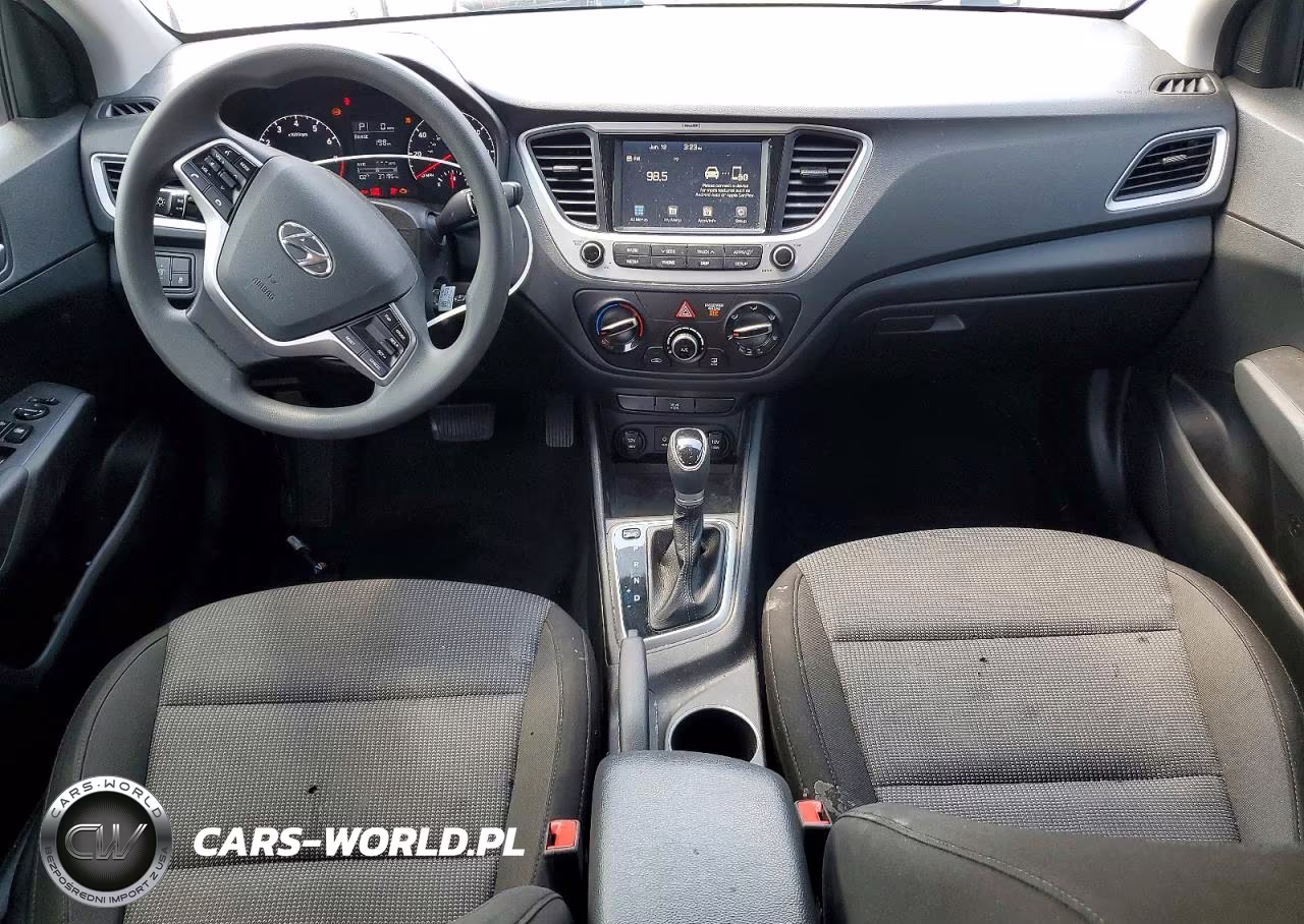 2022 Hyundai Accent Sel VIN:3KPC24A69NE160796 - 8
