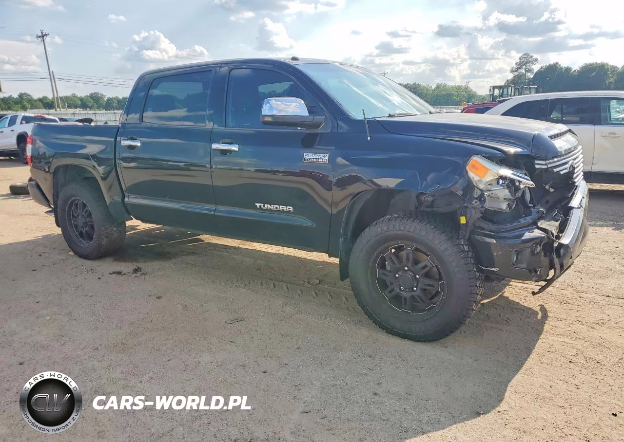 2014 Toyota Tundra Crewmax Platinum VIN:5TFAW5F1XEX326693 - 4