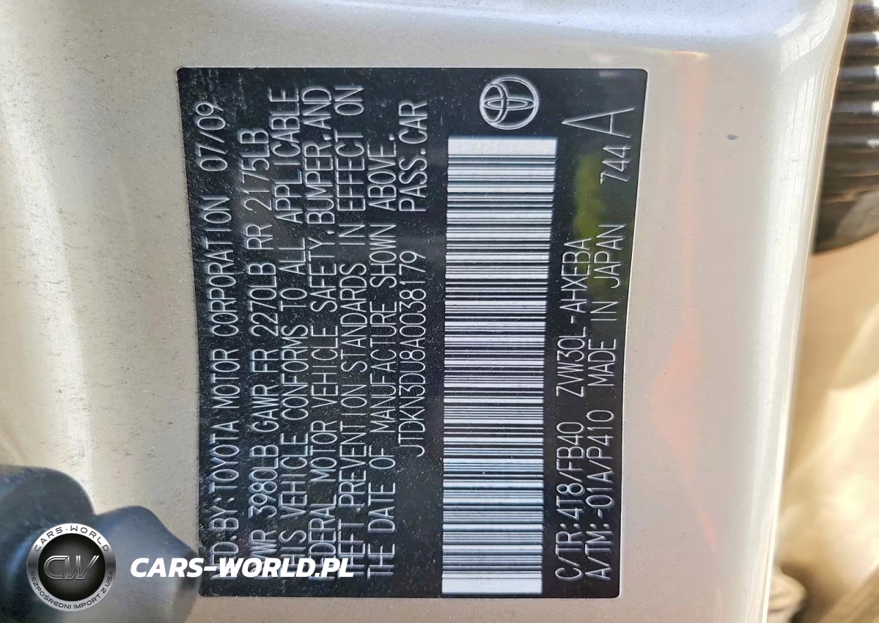 2010 Toyota Prius Ii VIN:JTDKN3DU8A0038179 - 12