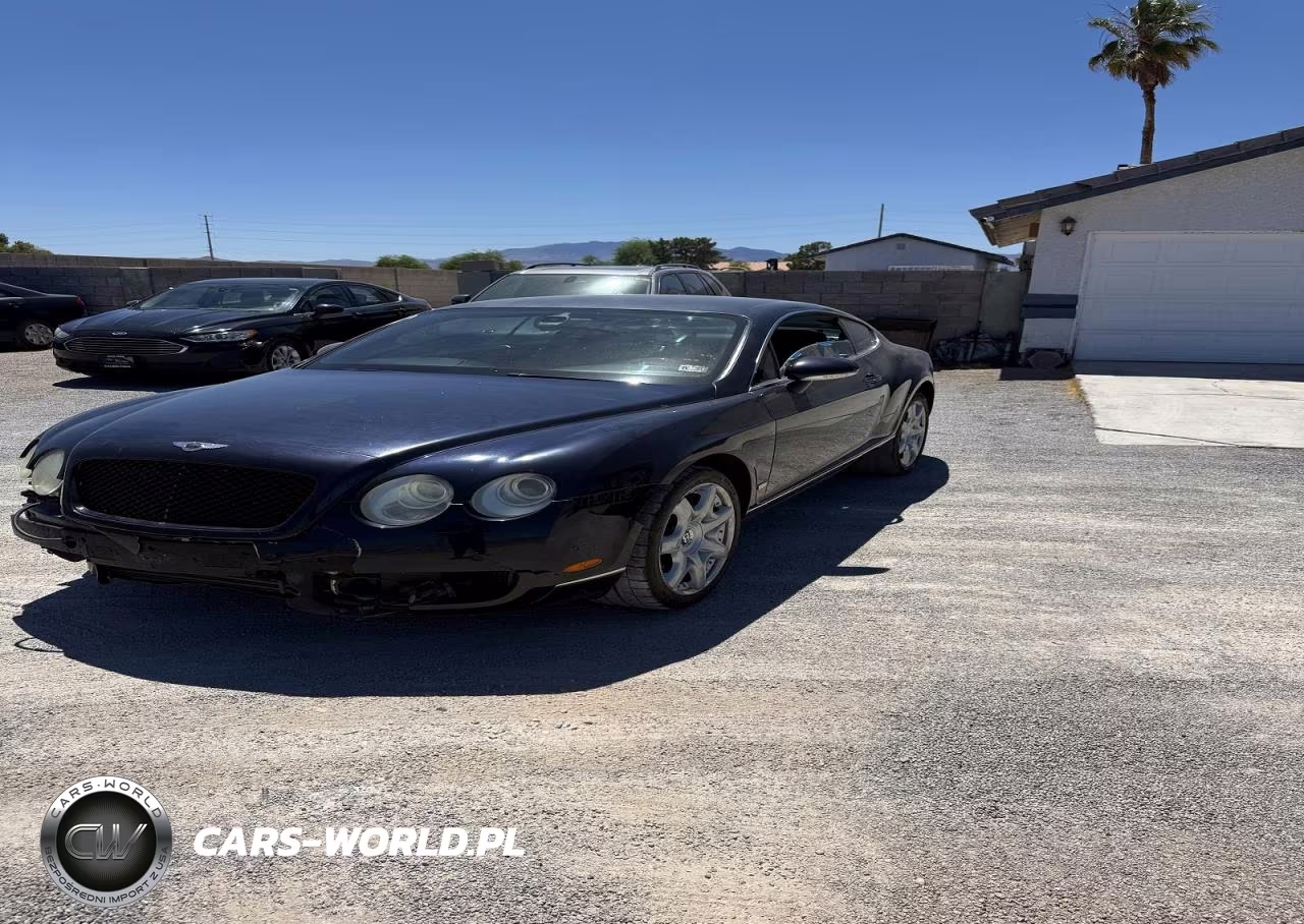 2006 Bentley Continental Gt VIN:SCBCR63W86C033067 - 2