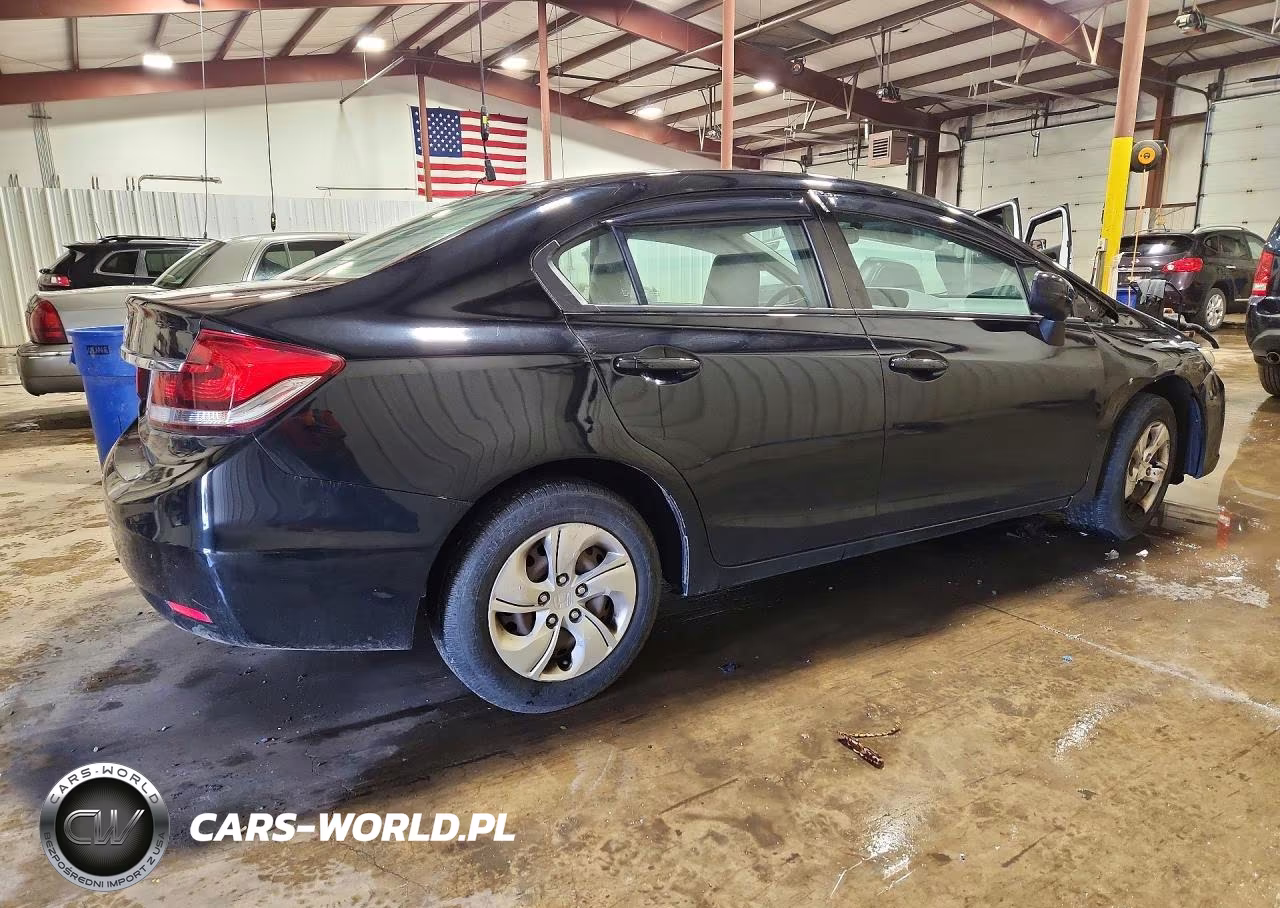 2015 Honda Civic Lx VIN:19XFB2F55FE285040 - 3