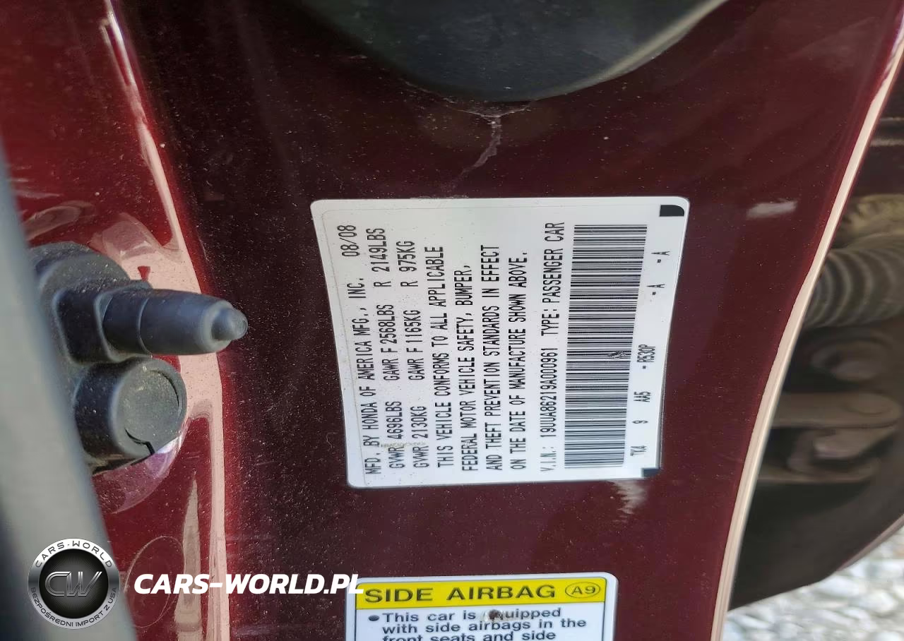 2009 Acura Tl VIN:19UUA86219A000961 - 12