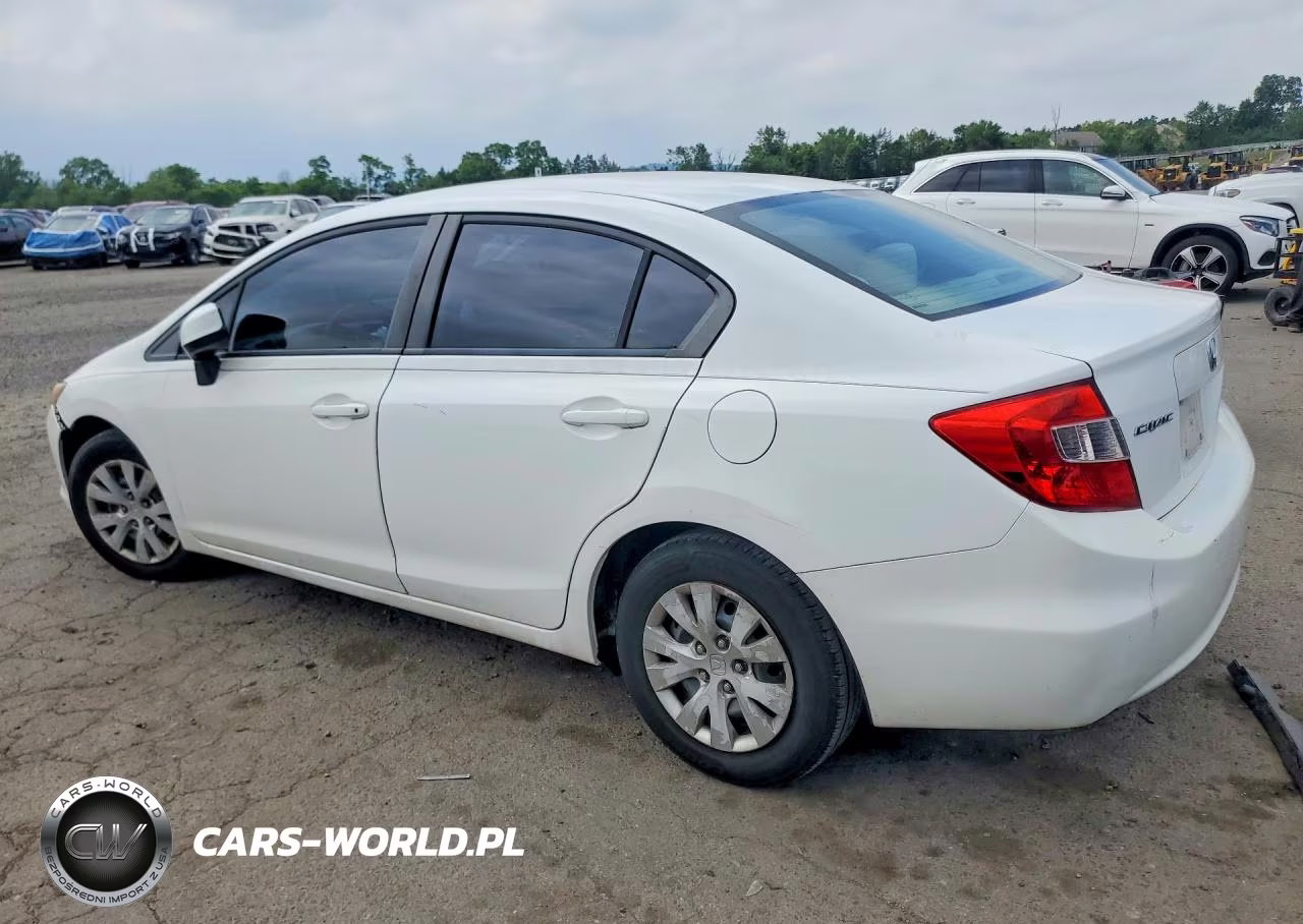 2012 Honda Civic Lx VIN:19XFB2F55CE381598 - 2