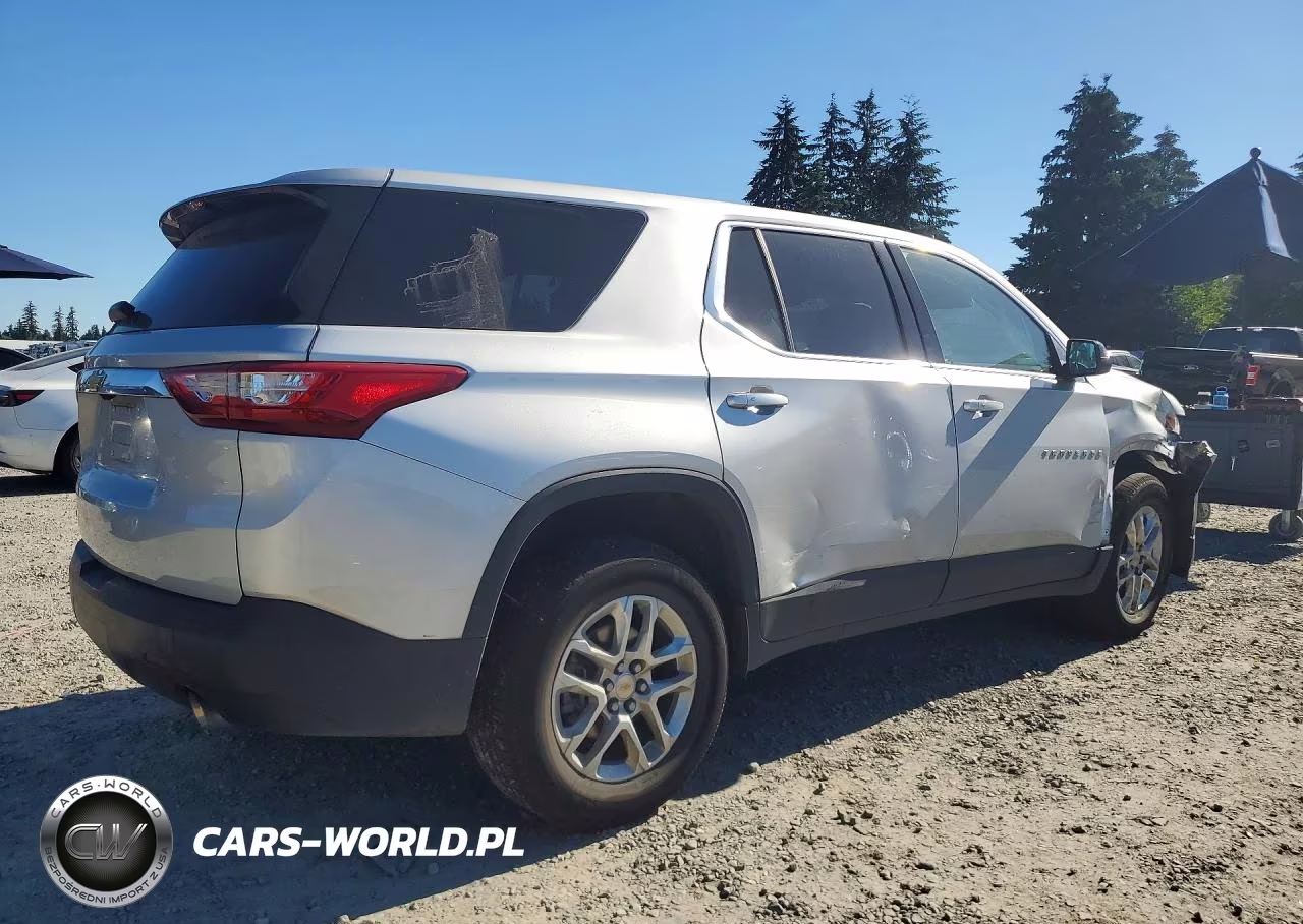 2021 Chevrolet Traverse Ls VIN:1GNERFKW5MJ144554 - 3
