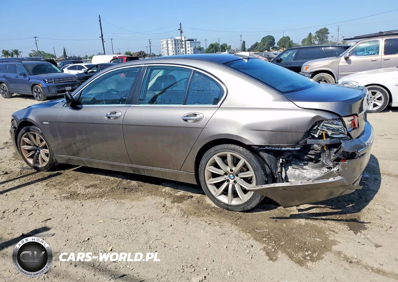 2008 BMW 750 I VIN:WBAHL83518DT11647 - 2