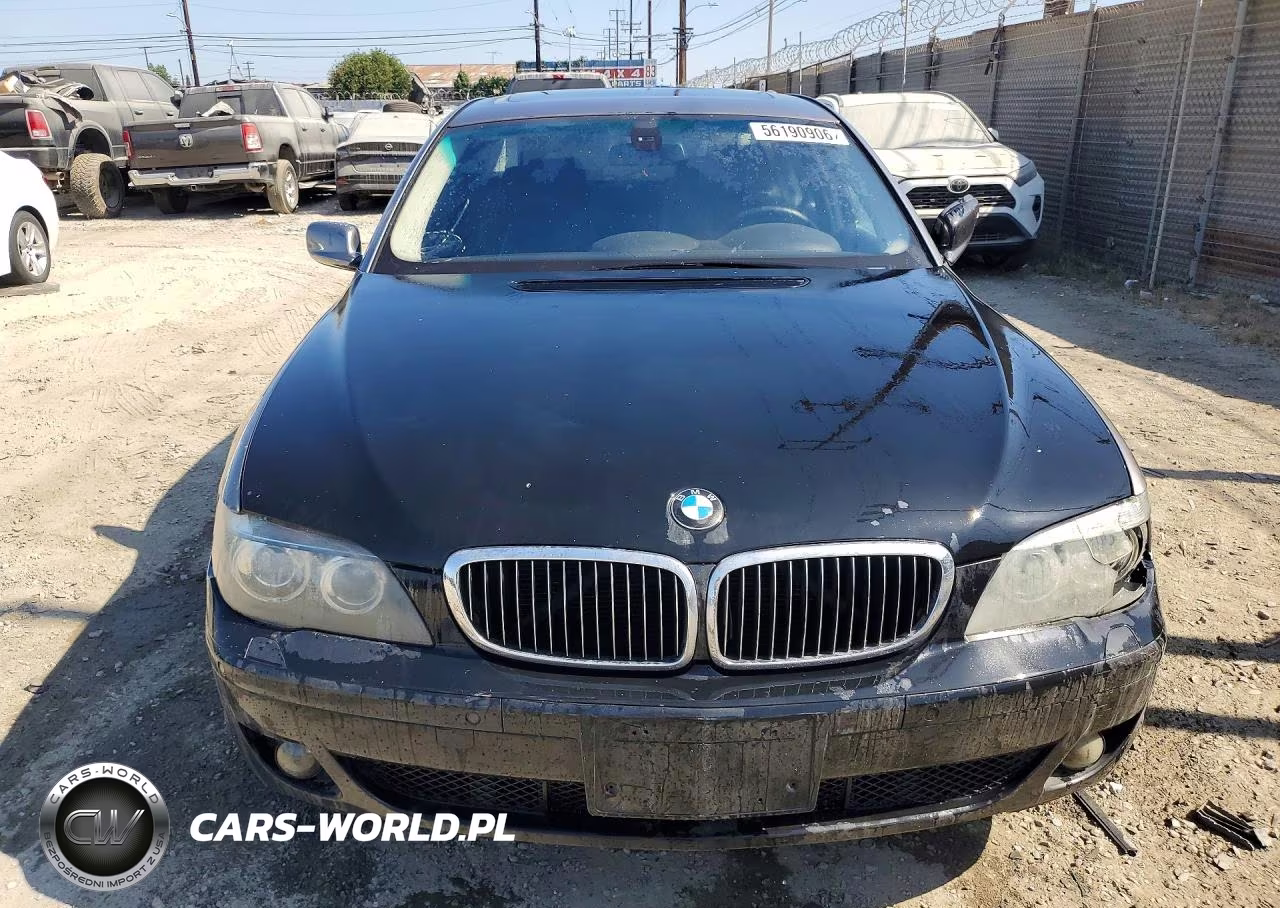 2008 BMW 750 I VIN:WBAHL83518DT11647 - 5