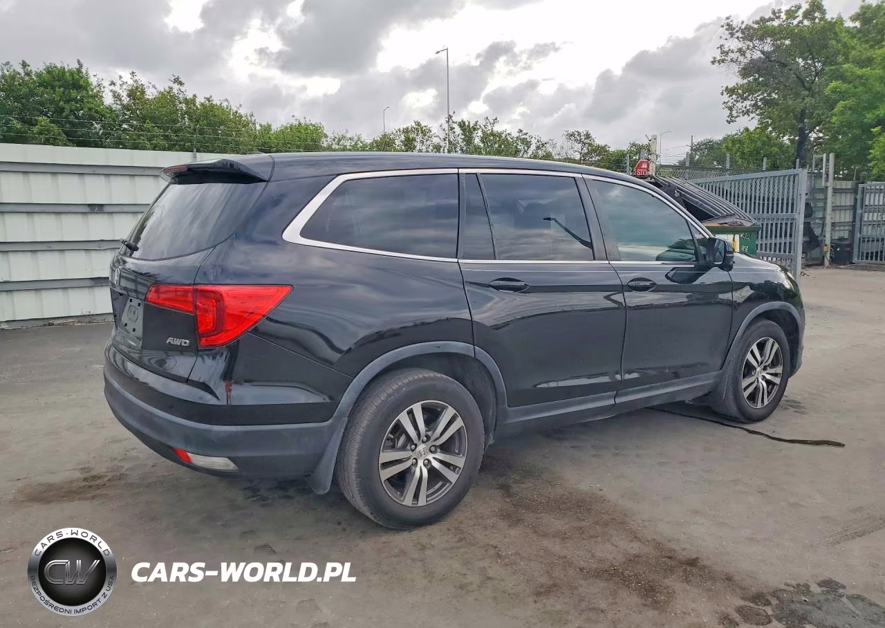 2017 Honda Pilot Exl VIN:5FNYF6H56HB009366 - 3