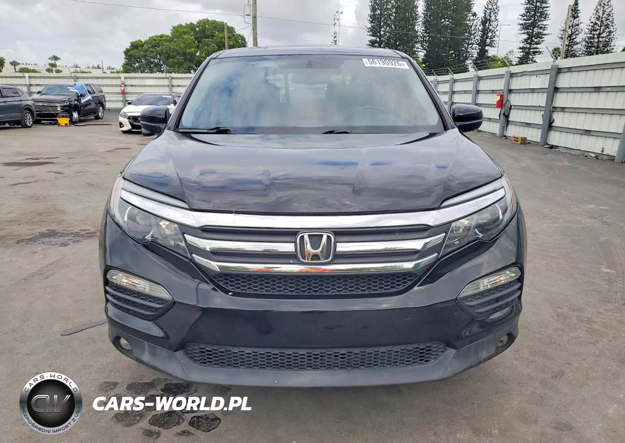 2017 Honda Pilot Exl VIN:5FNYF6H56HB009366 - 5