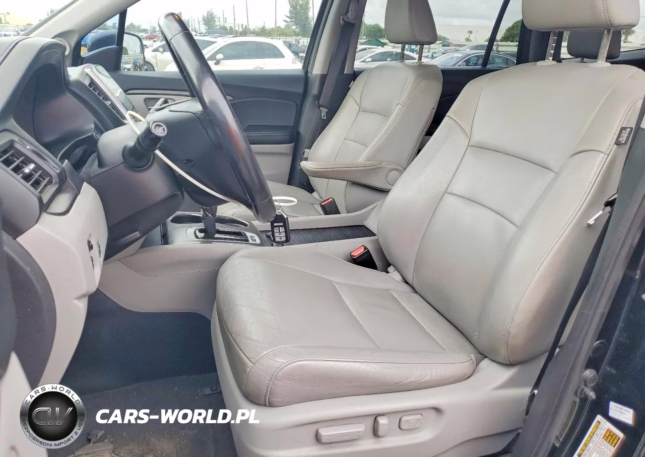 2017 Honda Pilot Exl VIN:5FNYF6H56HB009366 - 7