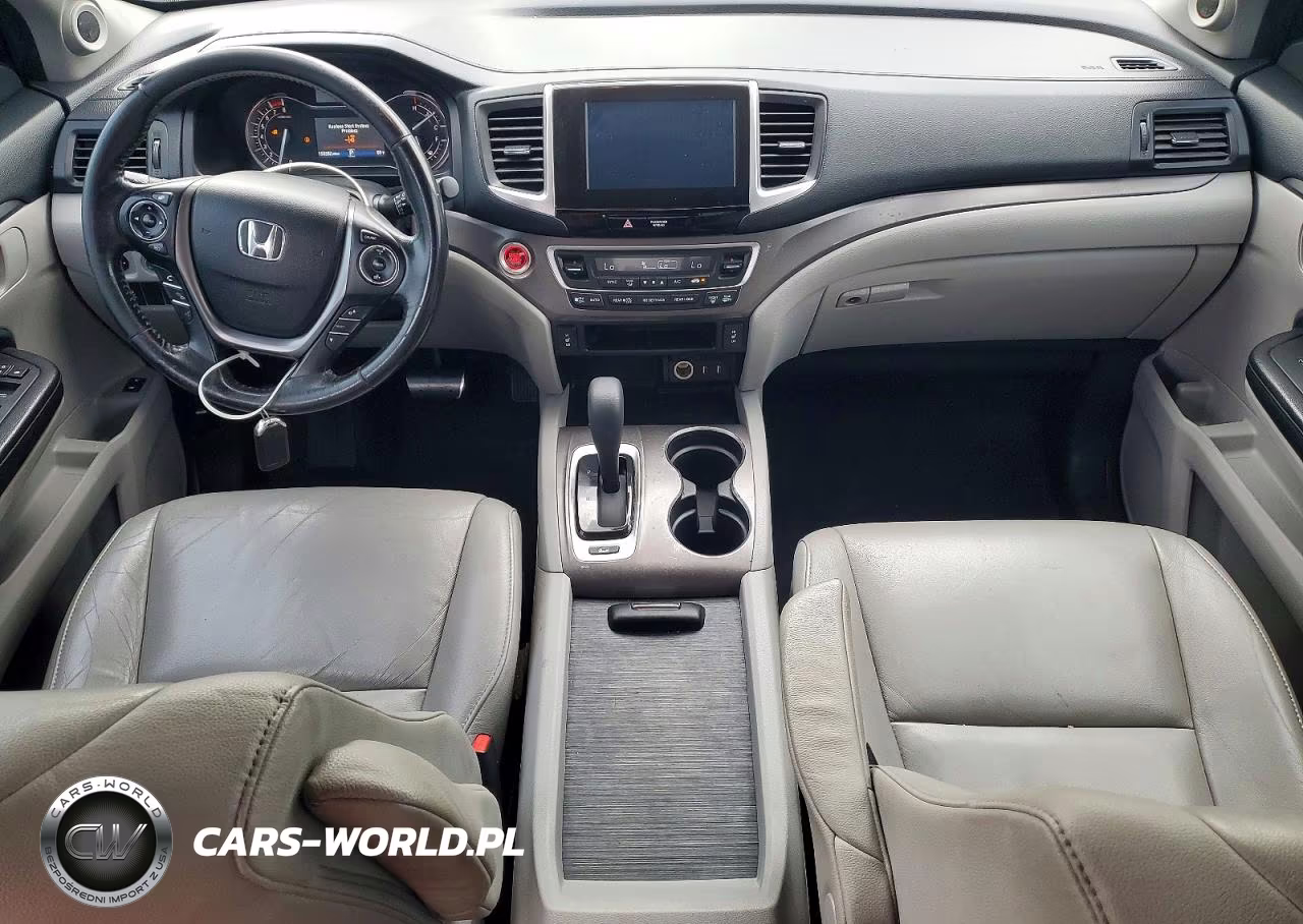 2017 Honda Pilot Exl VIN:5FNYF6H56HB009366 - 8