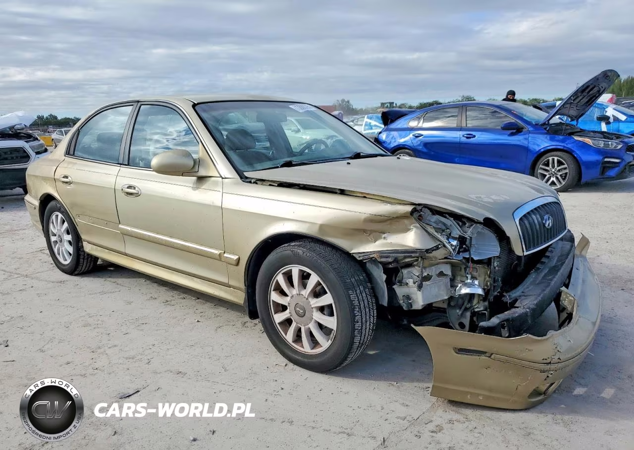 2004 Hyundai Sonata Gls VIN:KMHWF35H14A913449 - 4