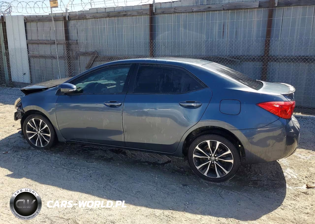 2018 Toyota Corolla Se VIN:5YFBURHE6JP801301 - 2