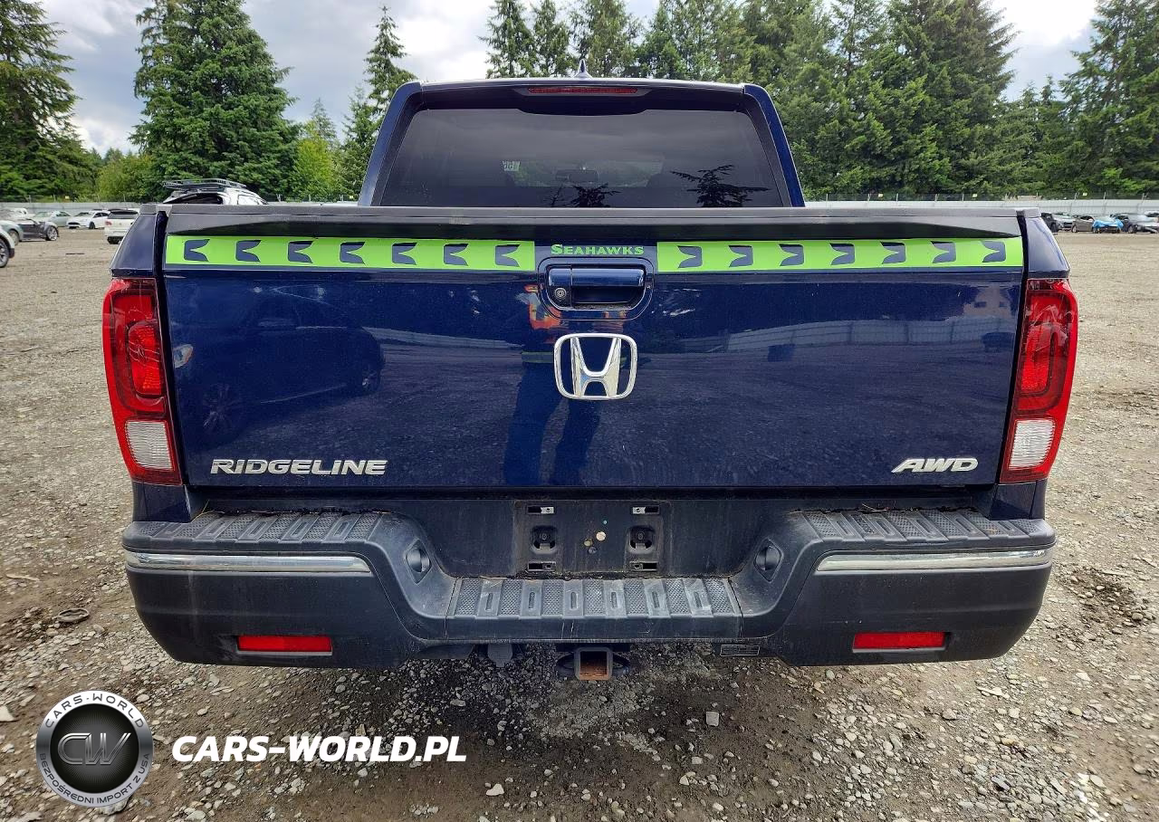 2017 Honda Ridgeline Rtl VIN:5FPYK3F6XHB001512 - 6