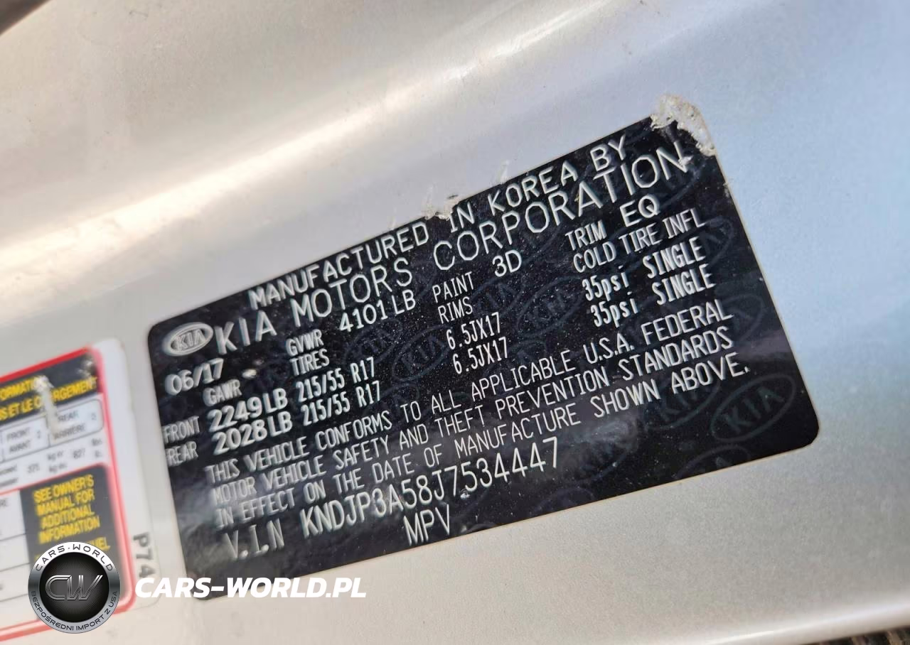 2018 Kia Soul + VIN:KNDJP3A58J7534447 - 12
