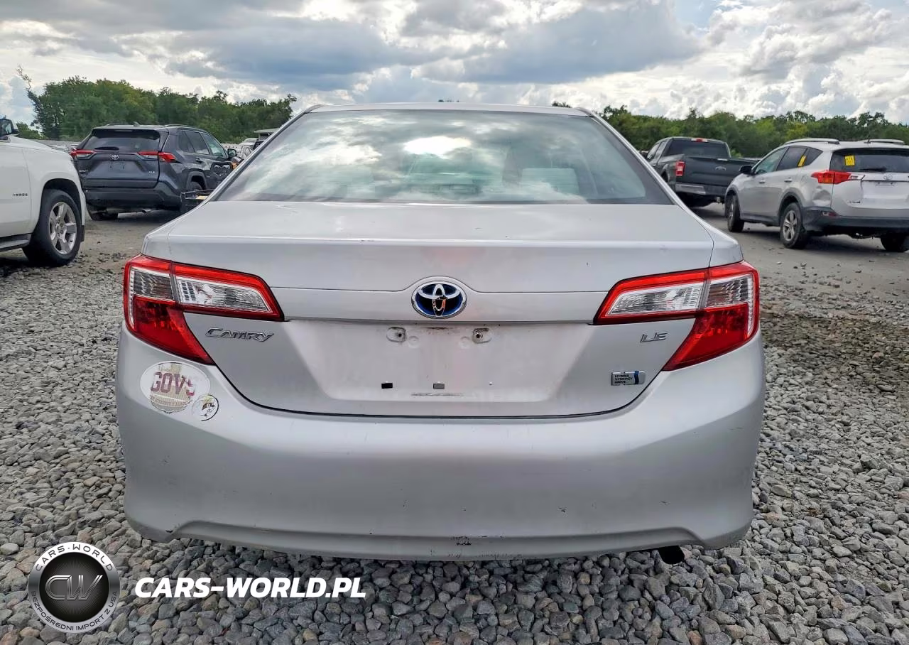 2012 Toyota Camry Hybrid Le VIN:4T1BD1FK4CU029831 - 6