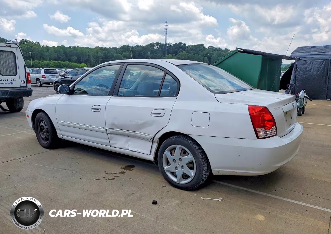 2006 Hyundai Elantra Gls VIN:KMHDN46D86U361199 - 2