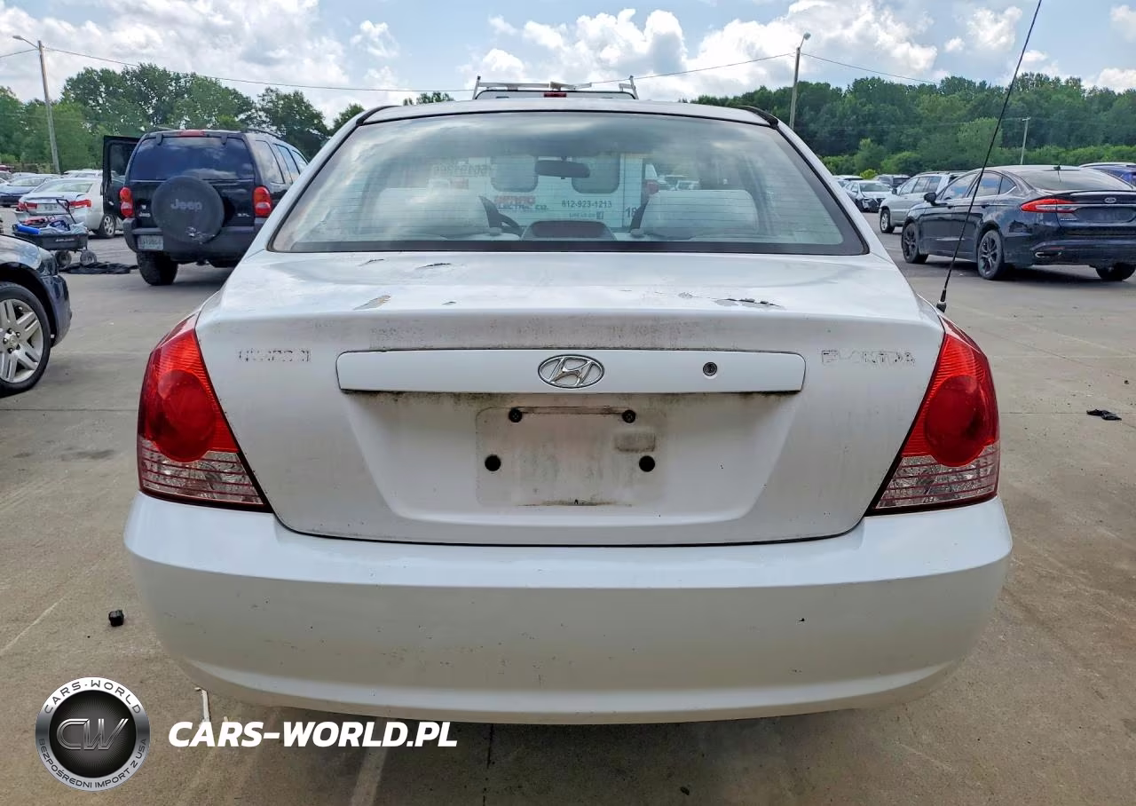 2006 Hyundai Elantra Gls VIN:KMHDN46D86U361199 - 6