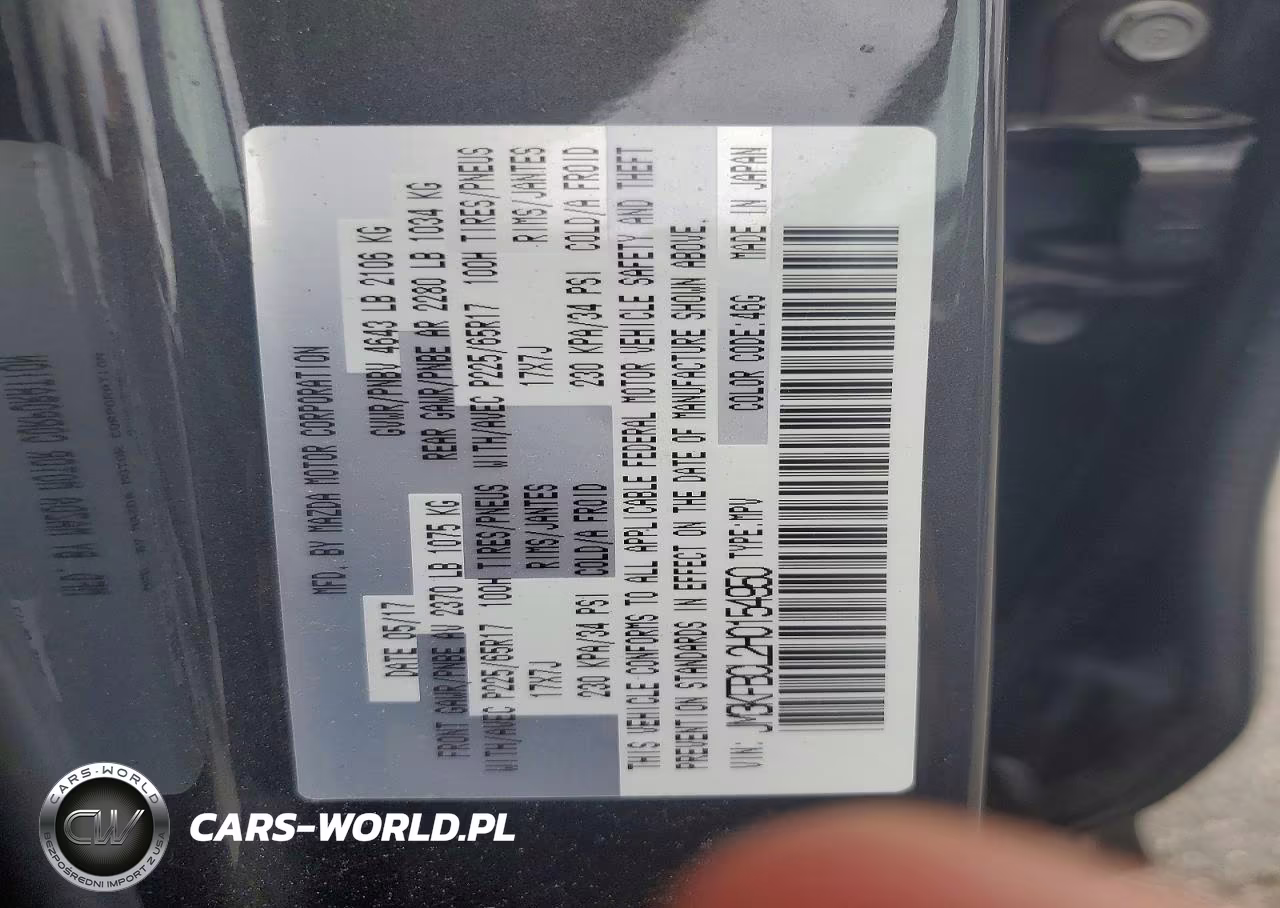 2017 Mazda Cx-5 Touring VIN:JM3KFBCL2H0154950 - 13