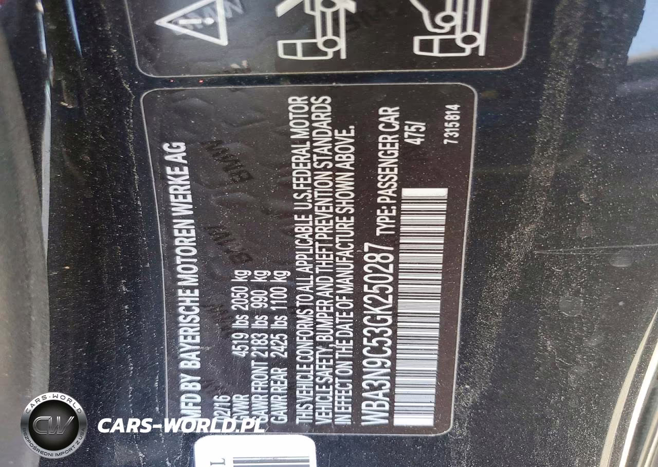 2016 BMW 428 Xi VIN:WBA3N9C53GK250287 - 12