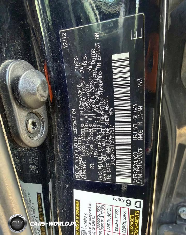 2013 Lexus Gx 460 VIN:JTJBM7FX1D5057517 - 10