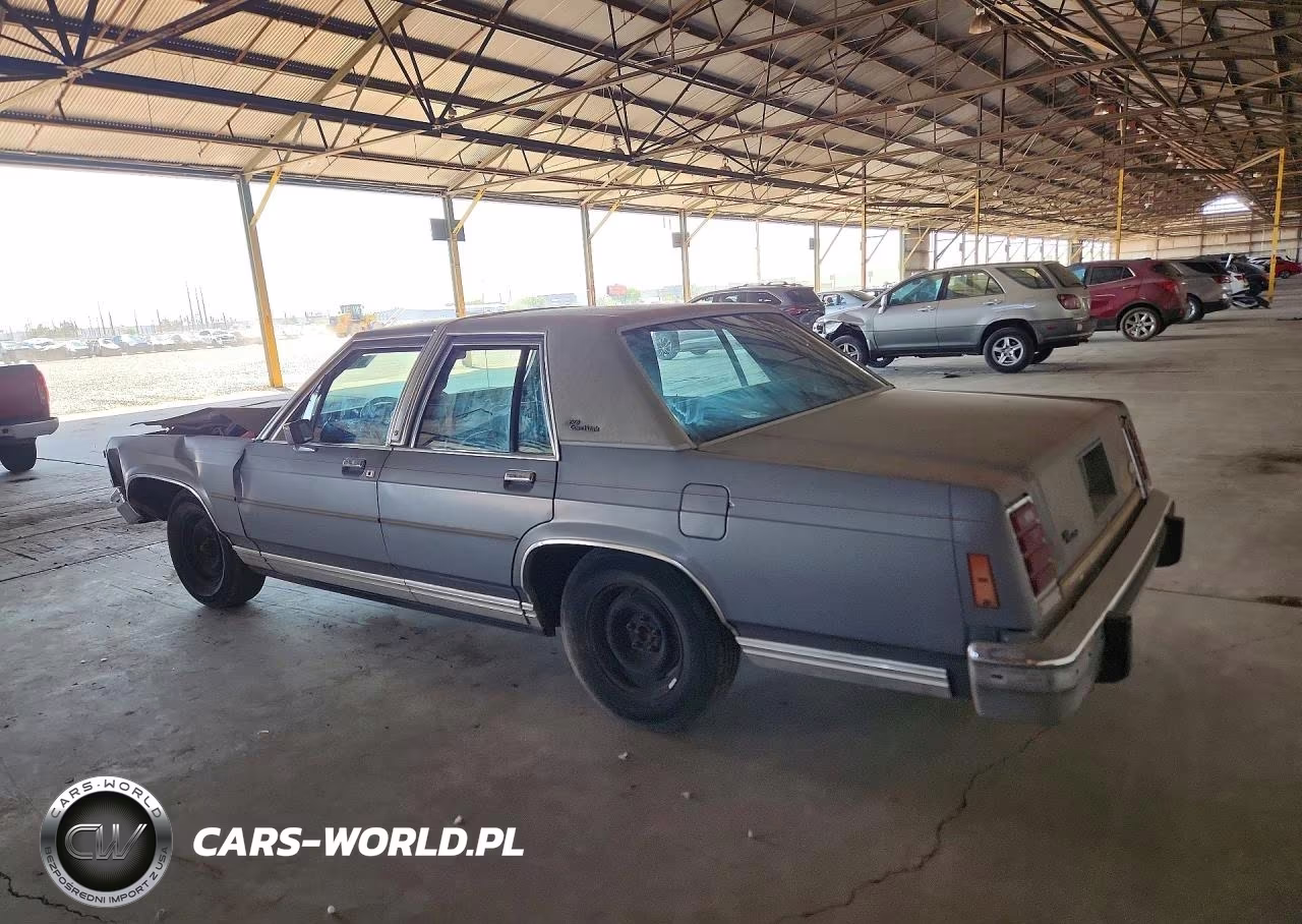 1985 Ford Ltd Crown Victoria VIN:1FABP43F8FZ126273 - 2