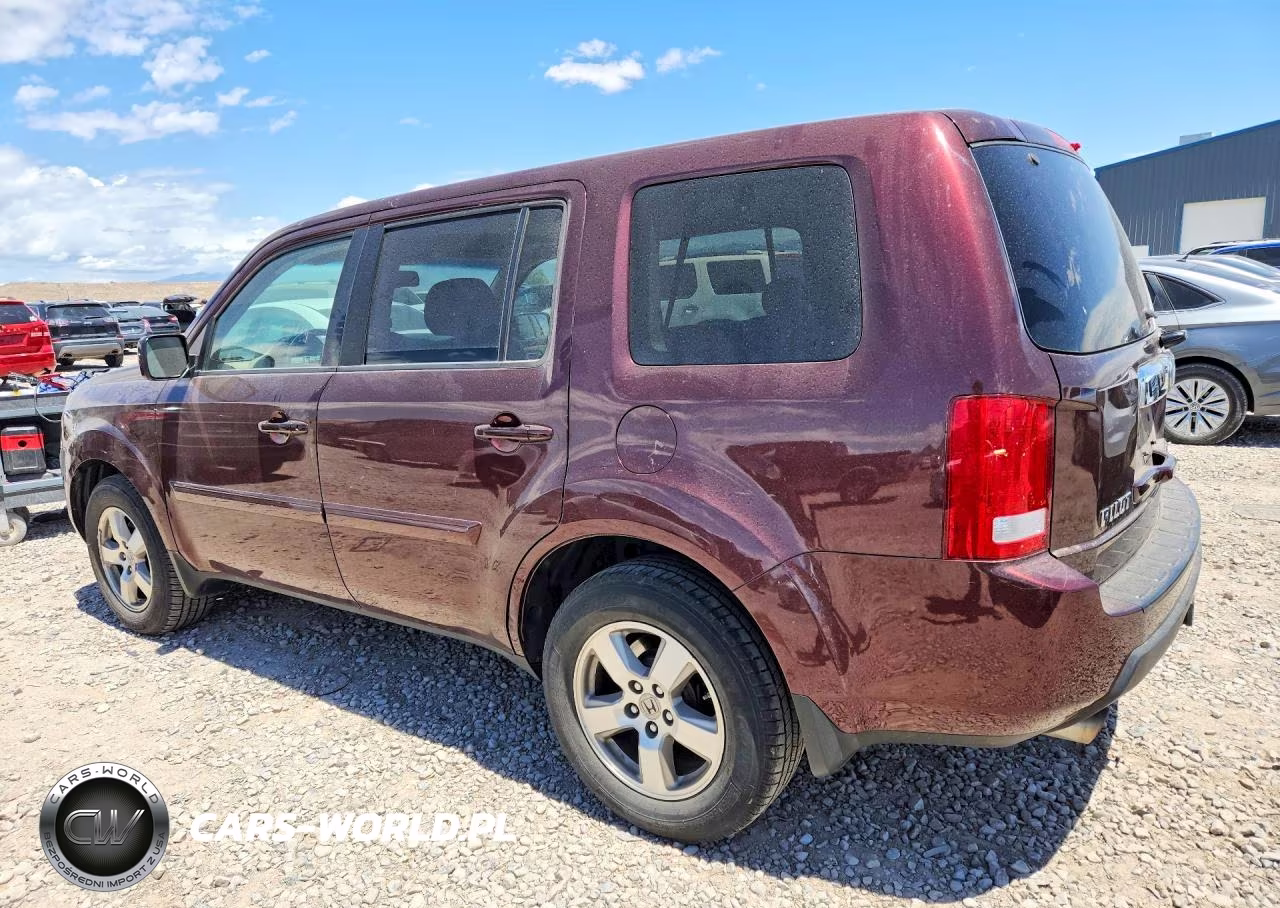 2011 Honda Pilot Exl VIN:5FNYF4H58BB050805 - 2